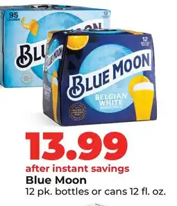 Hy-Vee Blue Moon offer