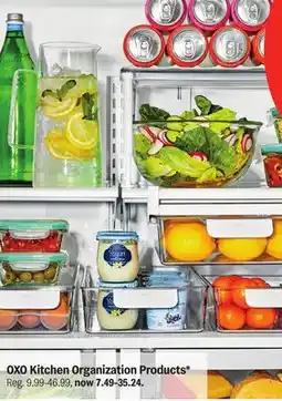 Meijer OXO Kitchen Organization Products offer