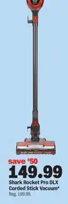 Meijer Shark Rocket Pro DLX Corded Stick Vacuum offer