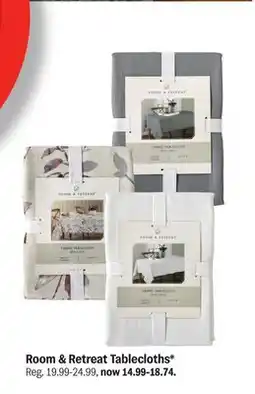 Meijer Room & Retreat Tablecloths offer