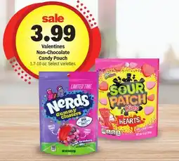 Meijer Valentines Non-Chocolate Candy Pouch offer