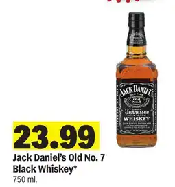 Meijer Jack Daniel's Old No. 7 Black Whiskey offer