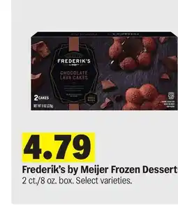 Meijer Frederik's by Meijer Frozen Desserts offer