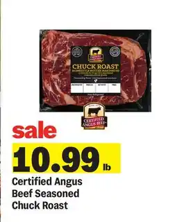 Meijer Certified Angus Beef Seasoned Chuck Roast offer