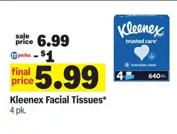 Meijer Kleenex Facial Tissues offer