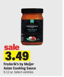 Meijer Frederik's by Meijer Asian Cooking Sauce offer