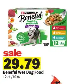 Meijer Beneful Wet Dog Food offer