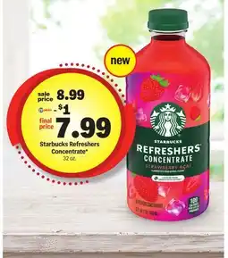 Meijer Starbucks Refreshers Concentrate offer