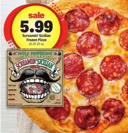 Meijer Screamin' Sicilian Frozen Pizza offer