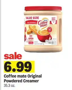 Meijer Coffee mate Original Powdered Creamer offer