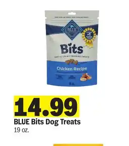 Meijer BLUE Bits Dog Treats offer