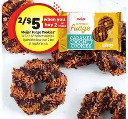 Meijer Meijer Fudge Cookies offer