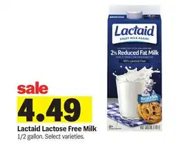 Meijer Lactaid Lactose Free Milk offer