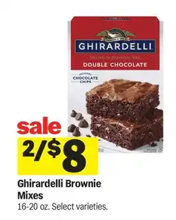 Meijer Ghirardelli Brownie Mixes offer