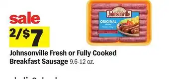 Meijer Johnsonville Fresh or Fully Cooked Breakfast Sausage offer