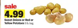 Meijer Sweet Onions or Red or Yellow Potatoes offer