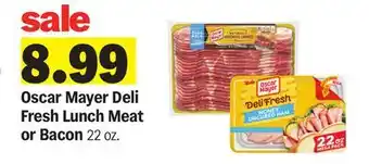 Meijer Oscar Mayer Deli Fresh Lunch Meat or Bacon offer