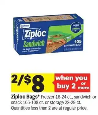 Ziploc Bags