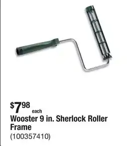 The Home Depot Wooster 9 in. Sherlock Roller Frame offer