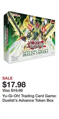 Game Stop Yu-Gi-Oh! Trading Card Game: Duelist's Advance Token Box offer