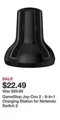 Game Stop GameStop Joy-Con 2 - 6-In-1 Charging Station for Nintendo Switch 2 offer