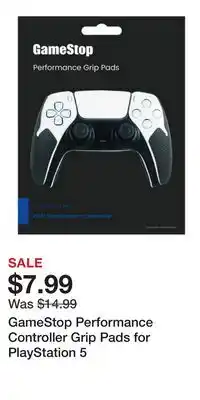 Game Stop GameStop Performance Controller Grip Pads for PlayStation 5 offer