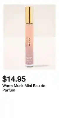 Bath & Body Works Warm Musk Mini Eau de Parfum offer