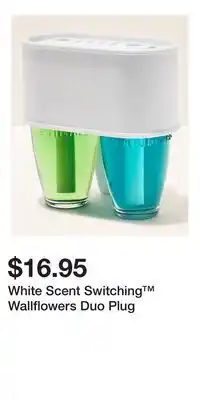Bath & Body Works White Scent Switching Wallflowers Duo Plug offer