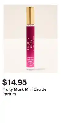 Bath & Body Works Fruity Musk Mini Eau de Parfum offer