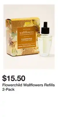 Bath & Body Works Flowerchild Wallflowers Refills 2-Pack offer