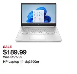 Office Depot HP Laptop 14-dq3500nr offer