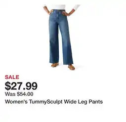 Belk Women's TummySculpt Wide Leg Pants offer