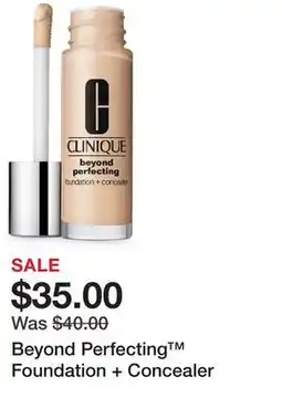 Belk Beyond Perfecting Foundation + Concealer offer