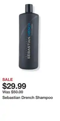 Ulta Beauty Sebastian Drench Shampoo offer