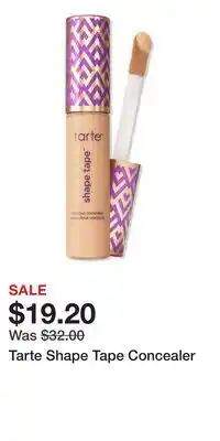 Ulta Beauty Tarte Shape Tape Concealer offer