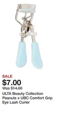 Ulta Beauty ULTA Beauty Collection Peanuts x UBC Comfort Grip Eye Lash Curler offer