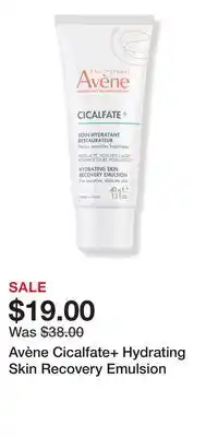 Ulta Beauty Avène Cicalfate+ Hydrating Skin Recovery Emulsion offer