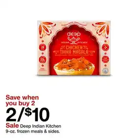 Target Deep Indian Kitchen offer