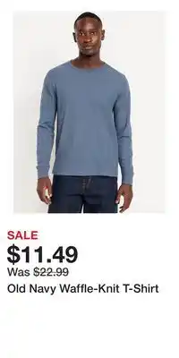 Old Navy Old Navy Waffle-Knit T-Shirt offer
