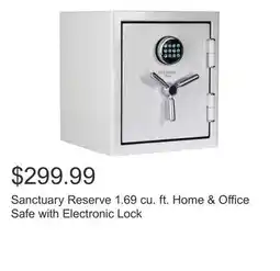 Costco Sanctuary Reserve 1.69 cu. ft. Home & Office Safe with Electronic Lock offer
