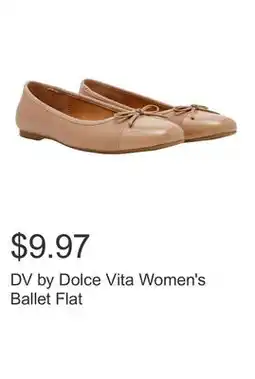 Costco DV by Dolce Vita Women's Ballet Flat offer
