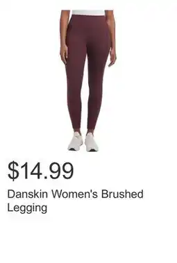 Costco Danskin Women's Brushed Legging offer