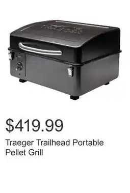 Costco Traeger Trailhead Portable Pellet Grill offer