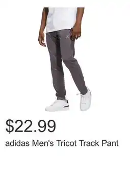 Costco adidas Men's Tricot Track Pant offer