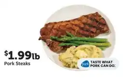 Fareway Pork Steaks offer