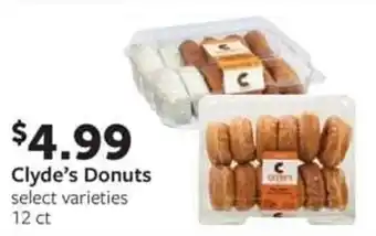 Fareway Clyde's Donuts offer