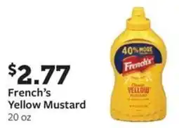 Fareway French's Yellow Mustard offer