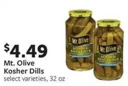 Fareway Mt. Olive Kosher Dills offer