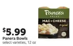 Fareway Panera Bowls offer