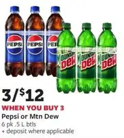 Fareway Pepsi or Mtn Dew offer